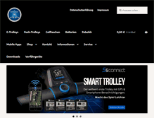 Tablet Screenshot of motocaddy.de